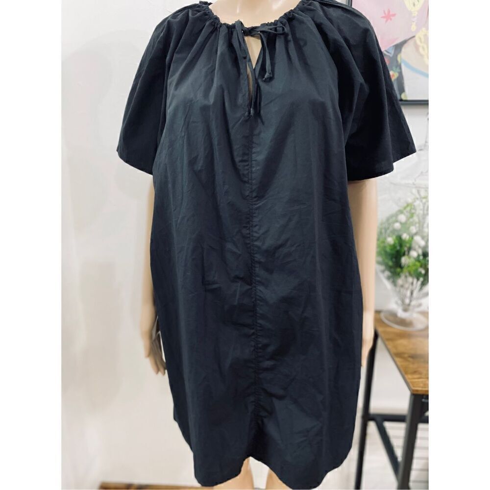 Natalie Busby Sunny Days Dress Black Short Womens Size S